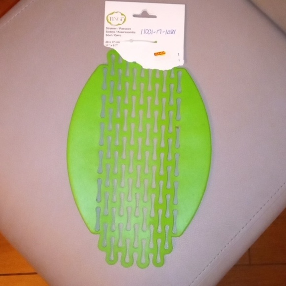 Silicone kitchen strainer NWT